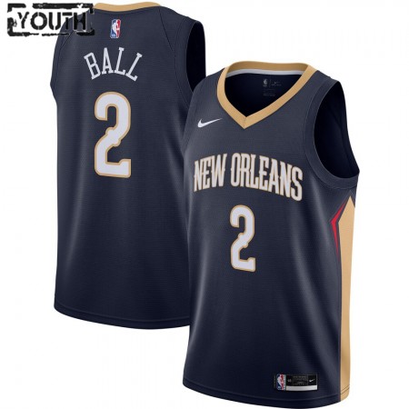 Maglia New Orleans Pelicans Lonzo Ball 2 2020-21 Nike Icon Edition Swingman - Bambino
